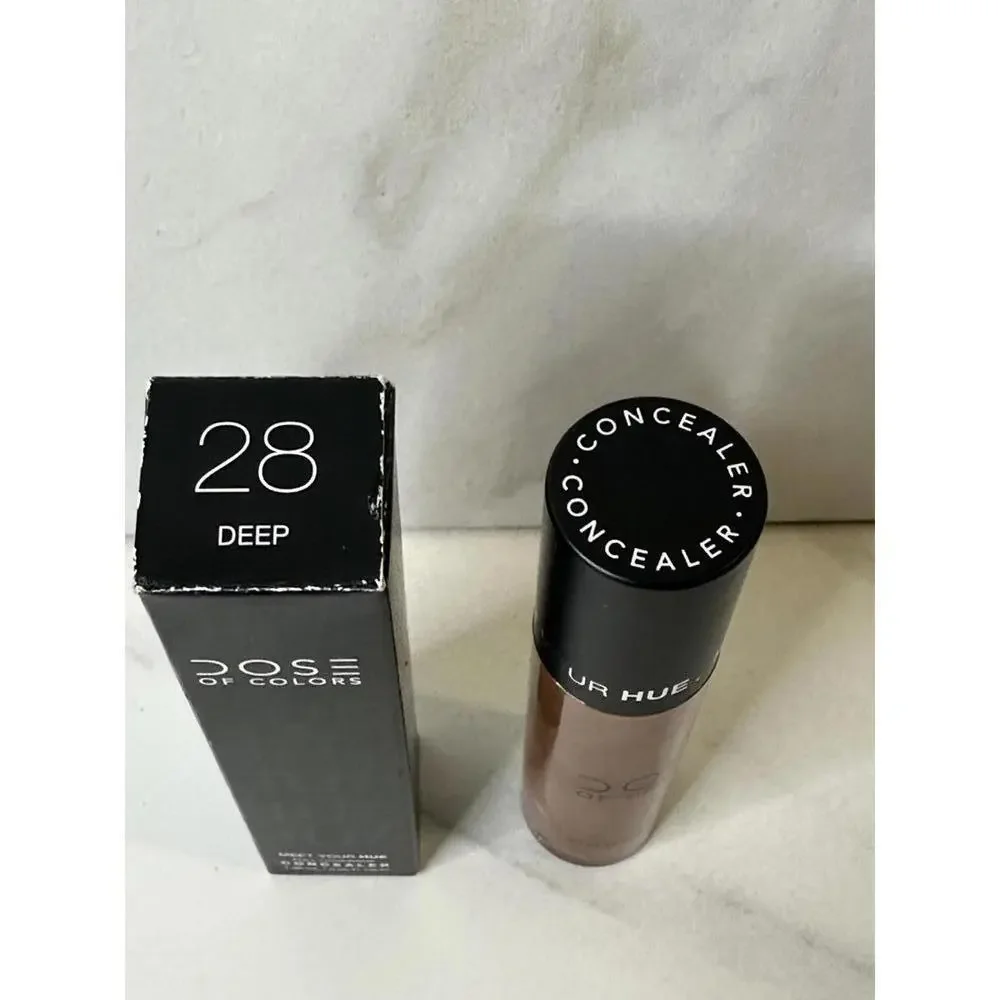 Dose of Color Meet Your Hue full coverage concealer - 28 Deep